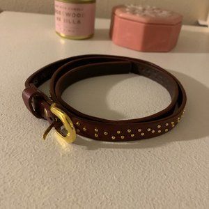 Maroon & Gold Waist Belt